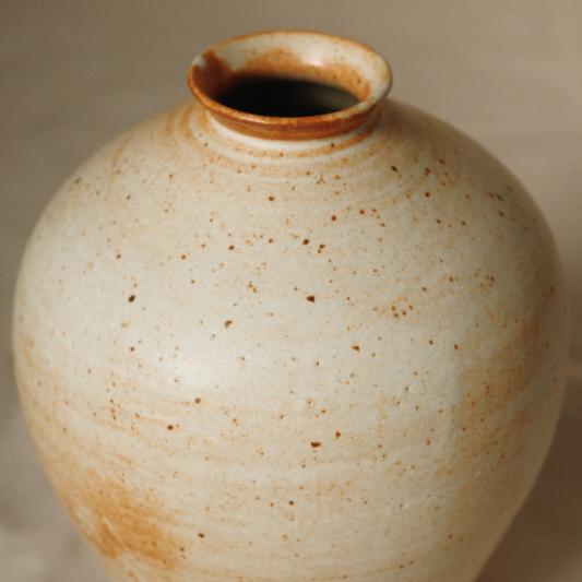 Sandstone narrow neck vase