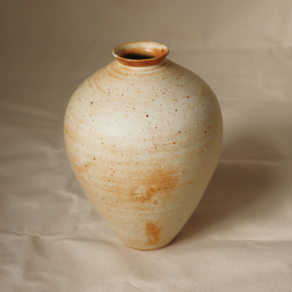 Sandstone narrow neck vase