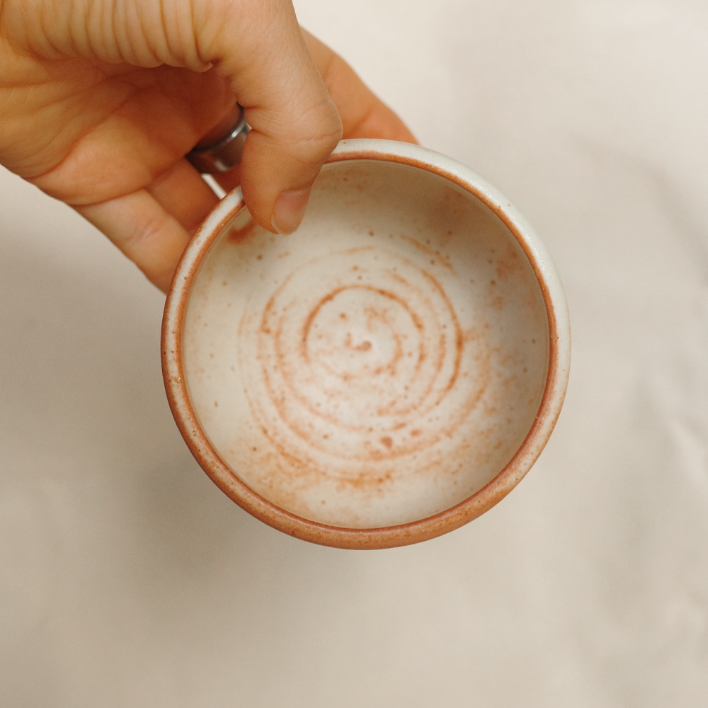 Toasted tea cup