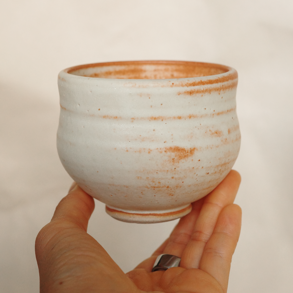 Toasted tea cup