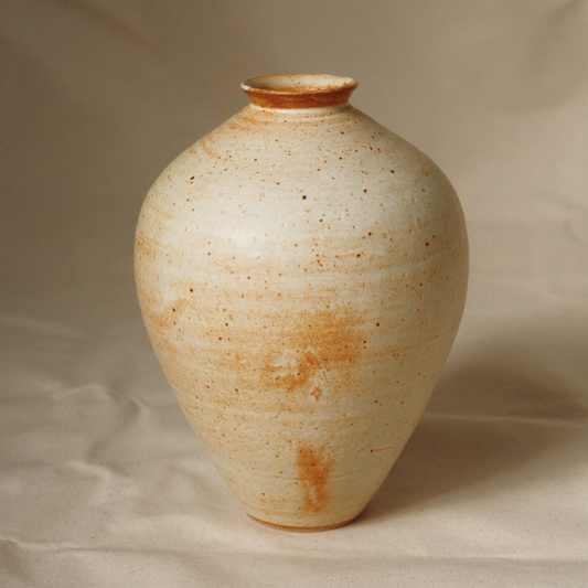 Sandstone narrow neck vase