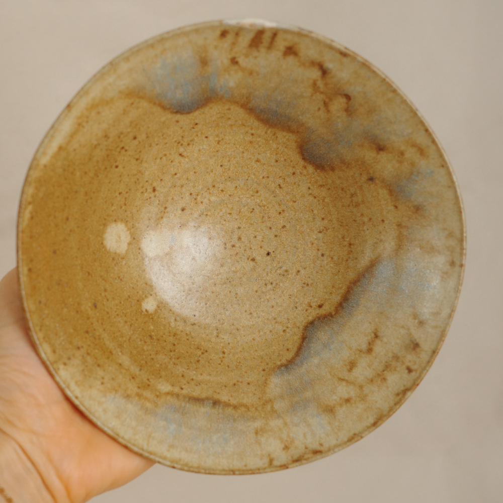 Blue and gold bowl #2