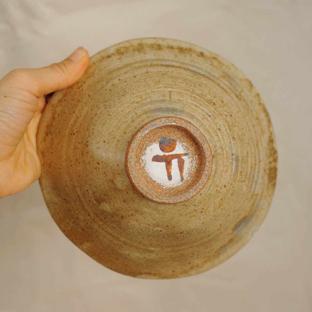 Blue and gold bowl #2