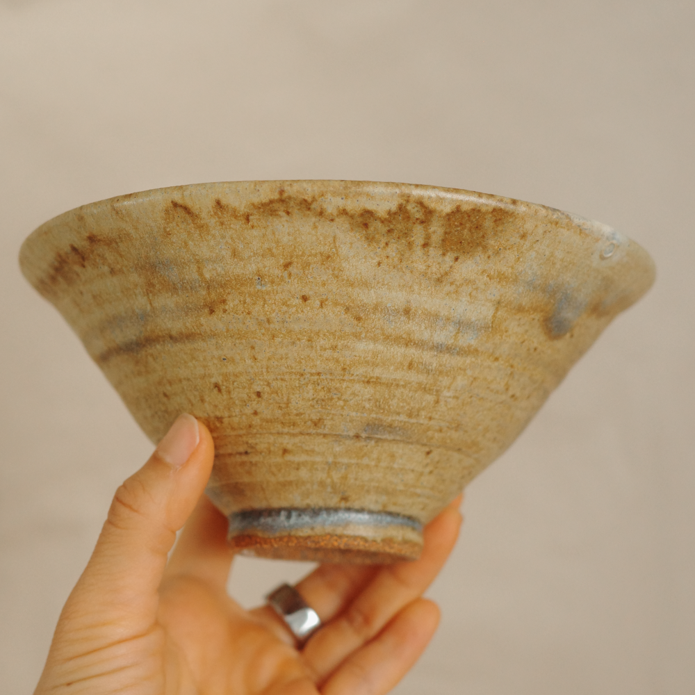 Blue and gold bowl #2