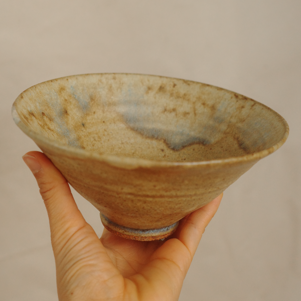 Blue and gold bowl #2