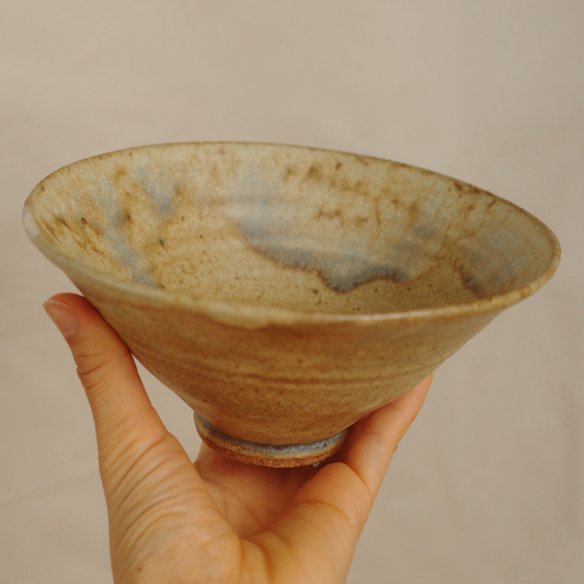 Blue and gold bowl #2