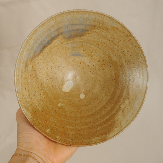 Blue and gold bowl #1